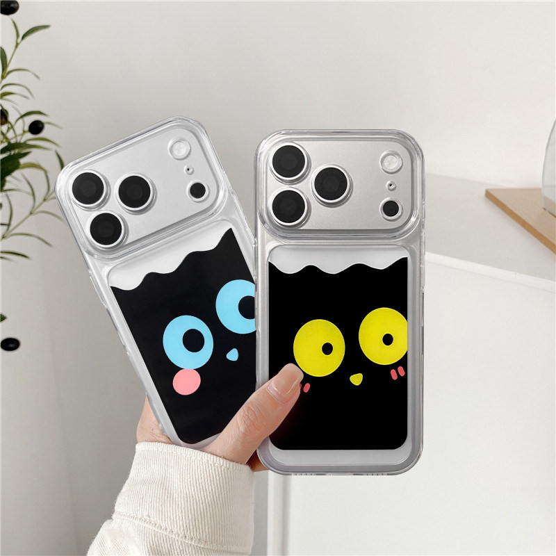 Zeke适用苹果iPhone17ProMax透明搞怪全包情侣手机