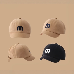 1-2岁婴儿帽子秋冬宝宝鸭舌帽幼儿韩版潮小童棒球帽儿童春秋薄款