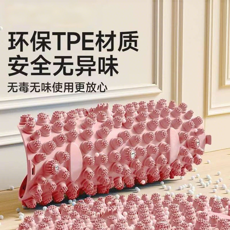 【超慢跑圆形指压板】足底按摩垫子室内原地跑步专用脚底踩趾压板
