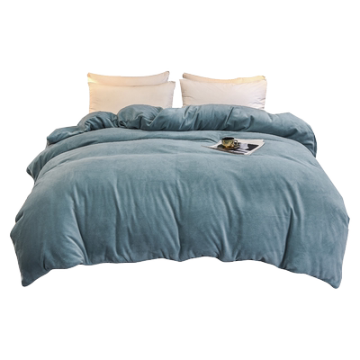 定做kingsize澳洲欧美牛奶绒被套