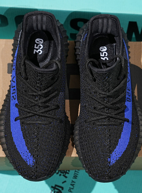 柏宜椰子鞋男350黑蓝地球棕透气跑步鞋春夏季运动潮鞋男女休闲鞋