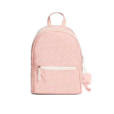 粉蓝毛球Guess双肩背包女质感防水牛津布潮流时尚单肩斜挎小方包在类目 箱包皮具/热销女包/男包, 女士包袋中 - 来自Buy2taobao.com提供专业的淘宝代购服务