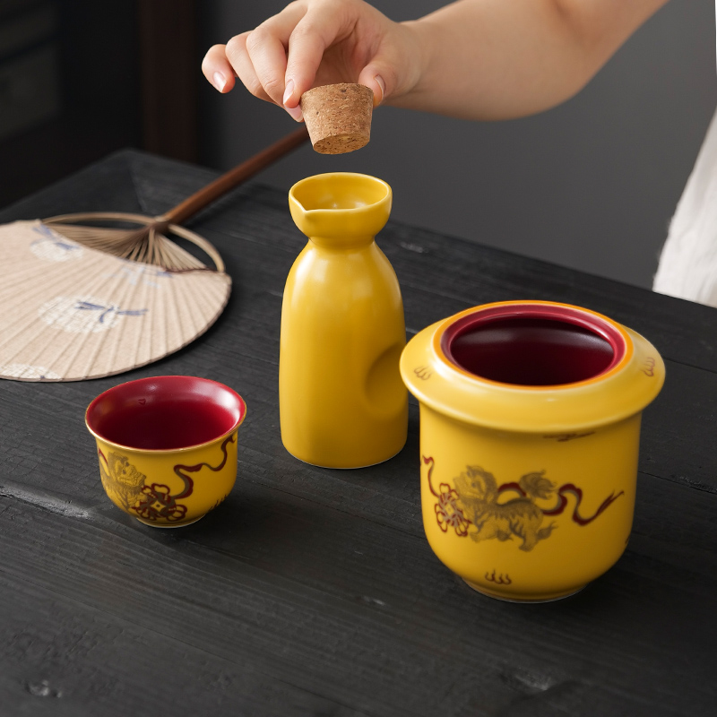 宋建陶瓷功夫茶具温酒器