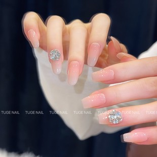 设计师高定高级感原创小众设计师美甲TG101 璀璨恋歌 Tuge Nail