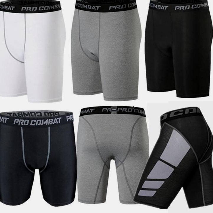 Compression Shorts Men Tights Bodybuilding Fitness Shorts