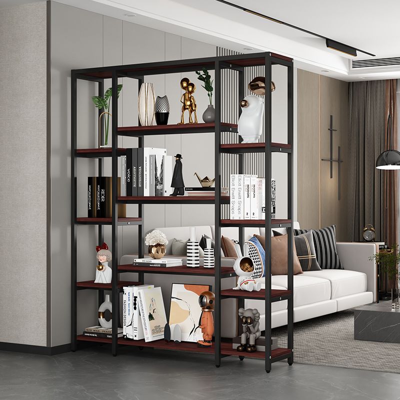 落地置物架客厅隔断简约创意书架阳台花架花盆架办公室博古展示架