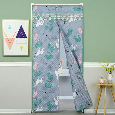 入户门棉门帘冬加厚2025新款门帘四季通用家用挡风双开门加厚保暖