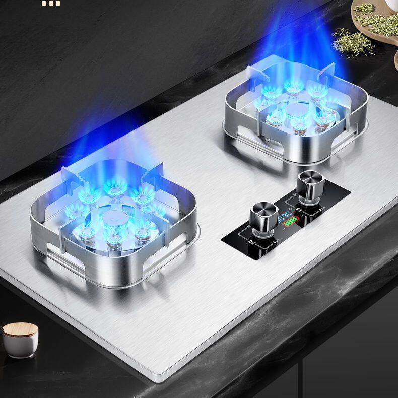 喆祥好太太家用双灶燃气灶台式嵌入式天然气新款定时节能猛火灶具