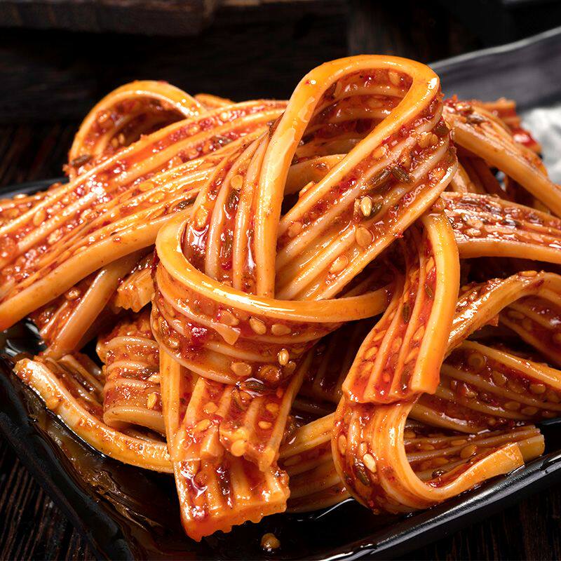 素牛板筋4种口味儿时回忆麻辣童年网红解馋零食小吃