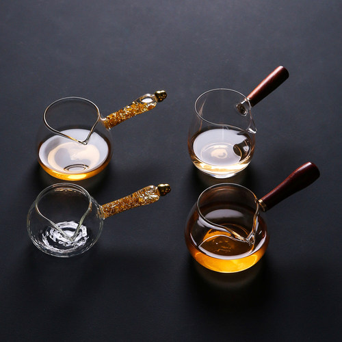 瓷汇玻璃日式公道杯大号茶海