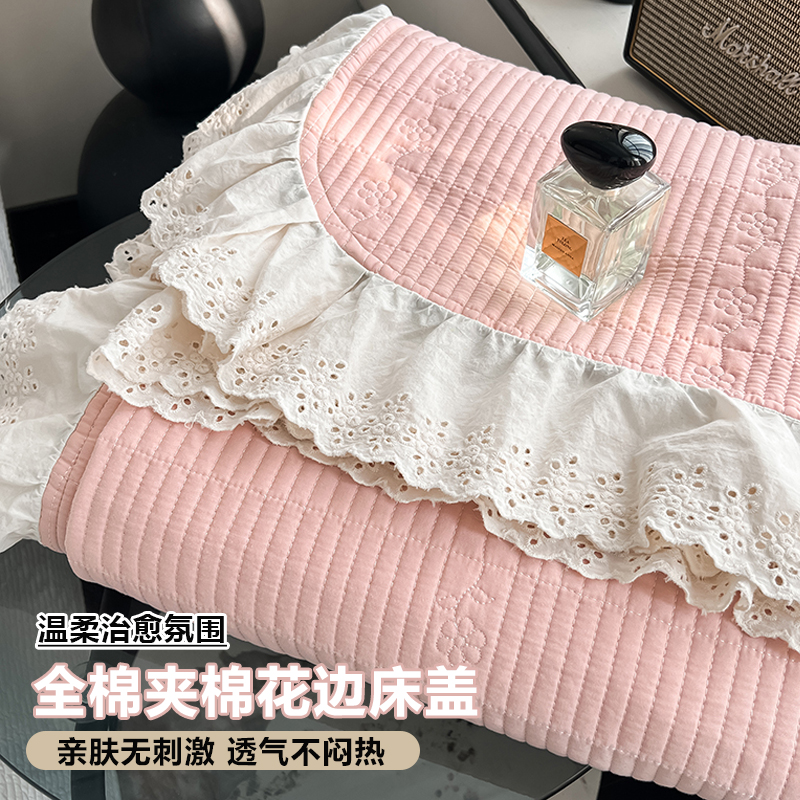 全棉夾棉床蓋萊賽爾天絲純棉床單