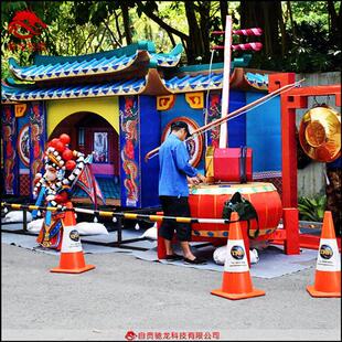 春节民俗花灯定制传统人物造型彩灯制作迎春元宵灯展定做灯笼