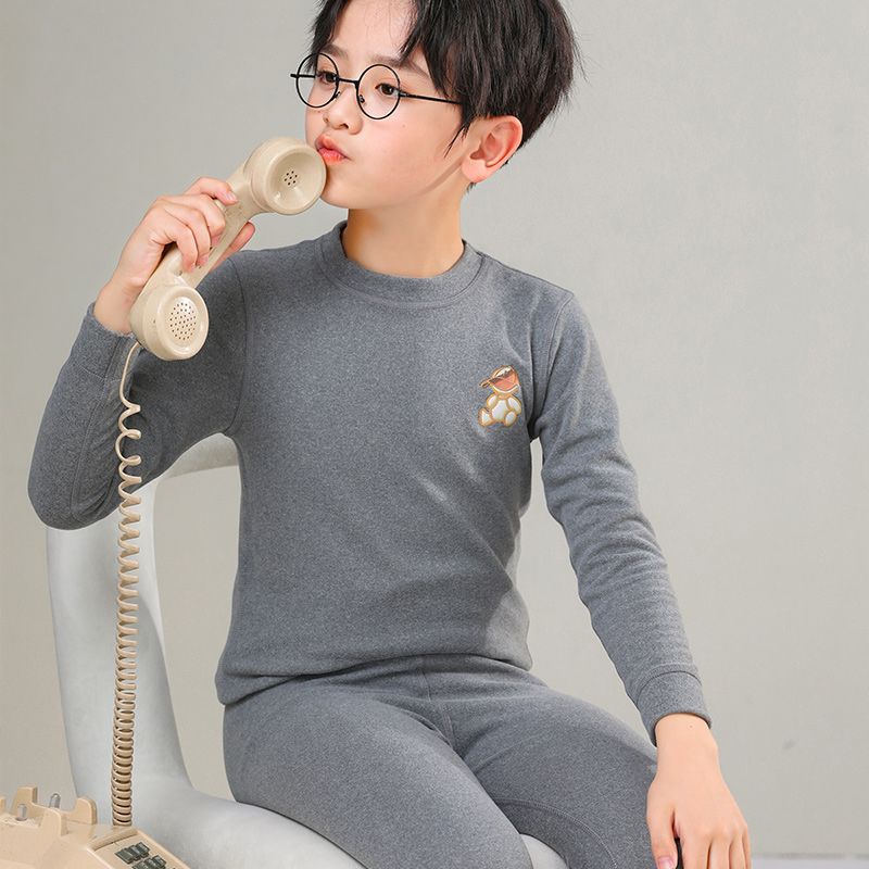 保暖衣儿童男女孩内衣套