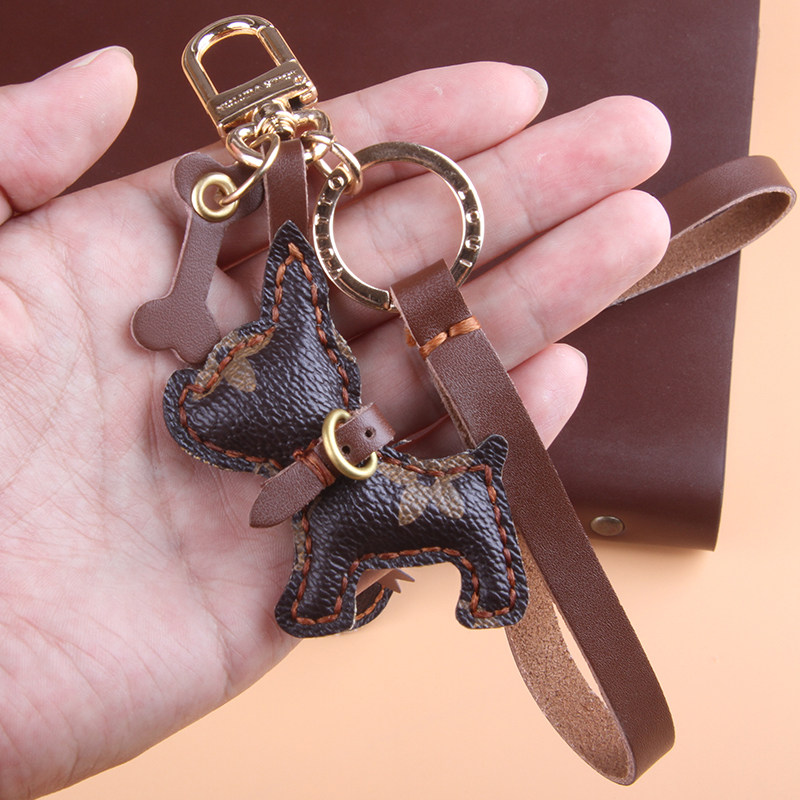 手缝老花斗牛犬米奇情侣礼物