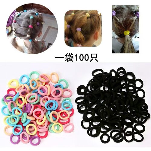 高弹力韩版小号无接缝皮筋发圈