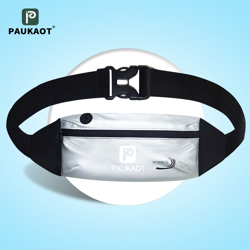 PAUKAOT运动腰包户外跑步马拉松装备女款健身骑行手机小腰带包男