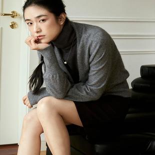 FCE3WSC186 浣熊绒开衫 miss fantasy