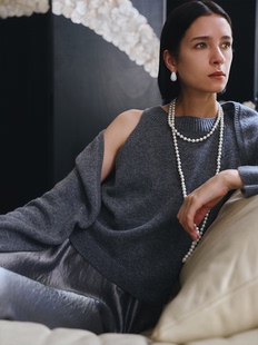 miss 四种穿法羊绒羊毛混纺两件套针织外套背心FJ492623O fantasy