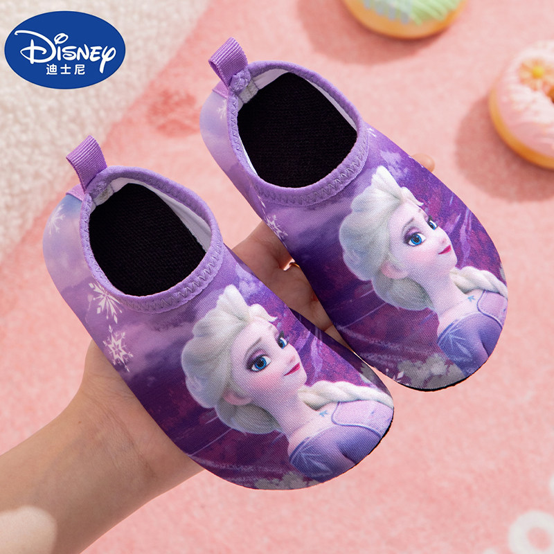 儿童卡通薄款地板鞋夏新款游泳鞋软底防滑宝宝学步袜女童室内外穿