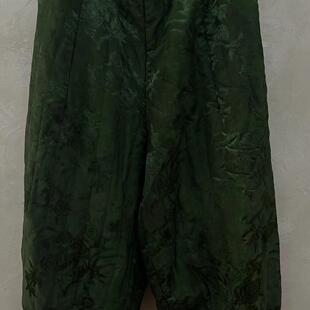 小红分享-古蘭木-2024新款半松紧休闲直筒棉裤3190