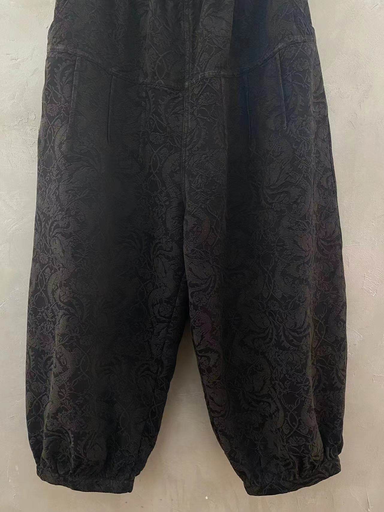 小红分享-古蘭木新款提花休闲裤2740,女装/女士精品,休闲裤,淘宝优惠券,粉丝福利购,淘宝优惠卷