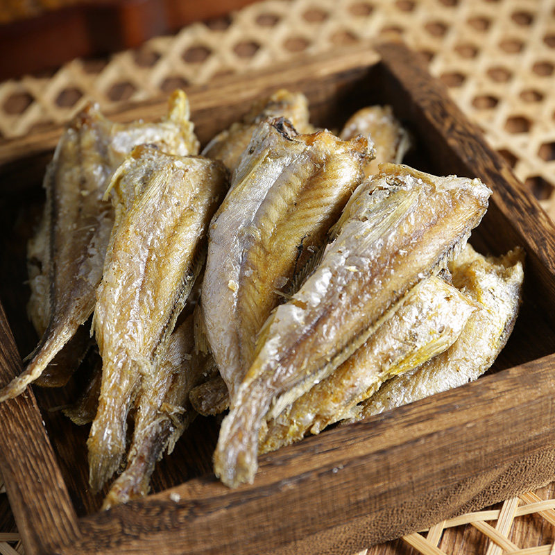 馋典贝黄鱼酥特产香酥小黄鱼开袋即食深海鱼干海味办公室零食小吃