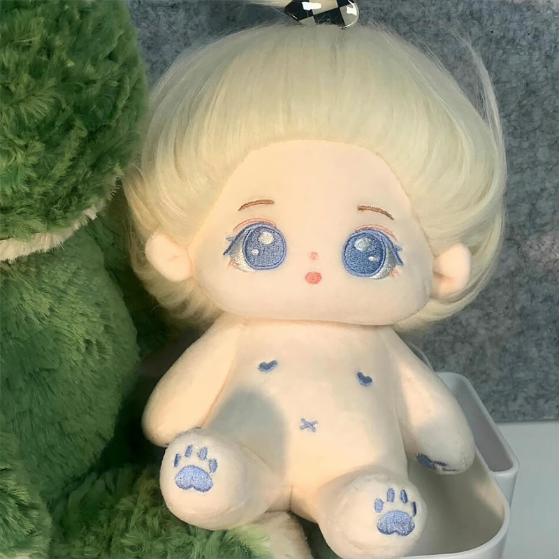 면 인형 20CM 인형 플러시 장난감 소녀 드레스 인형 해골 옷 생일 선물