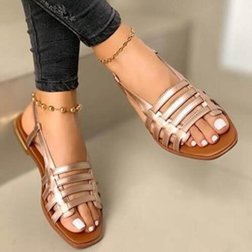 Flat Sandals 2025 New Korean Style Women's Summer Fashion