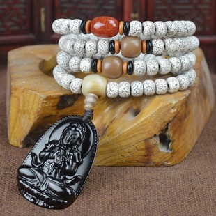 2026藏式血丝菩提108颗星月手串手链佛珠念珠金丝菩提子本命年项