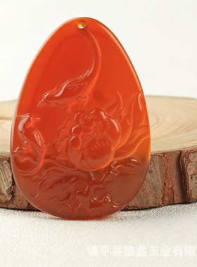 2026红玛瑙吊坠 红玉髓挂件 吉祥花件 貔貅 福禄寿 多题材杂件