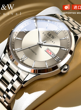 iw男士手表爱沃驰官方正品全自动机械表2025新款名表品牌商务腕表