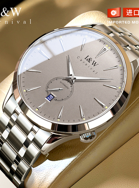 正品IW爱沃驰手表男款2025新款男士全自动机械表男表品牌名表十大