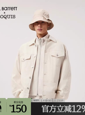 [Neil Barrett联名]速写男装春秋折扣新款休闲宽松牛仔夹克外套