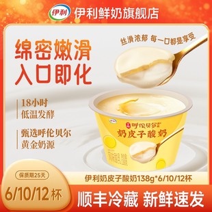 双11超值购伊利宫酪奶皮子餐后酸奶138g呼伦贝尔草原珍贵菌株z