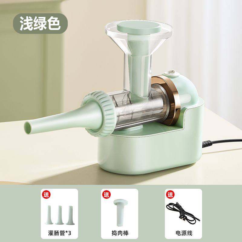 新型灌肠器全自动款食品级家用电动灌肠神器做肉肠腊肠的机器商用