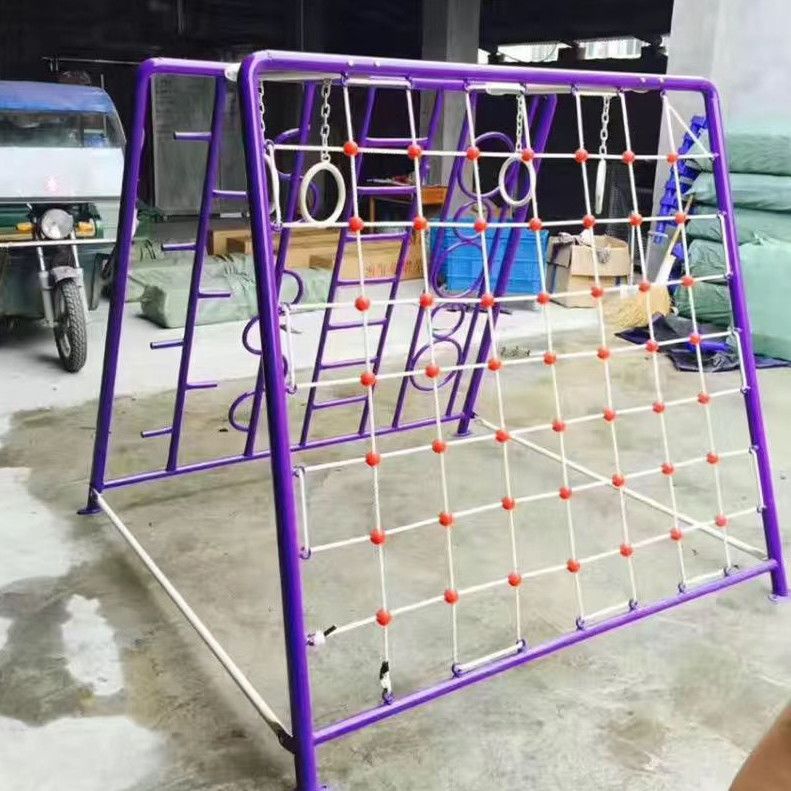 幼儿园户外玩具儿童感统训练器材爬网荡桥秋千攀爬架组合游乐设施