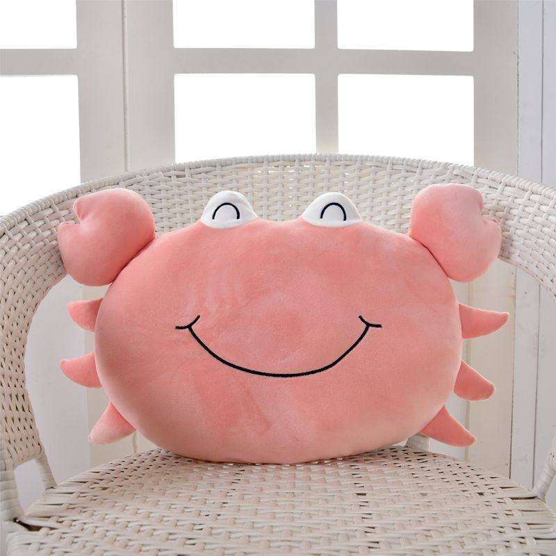 螃蟹抱枕毛绒玩具公仔可爱大闸蟹玩偶靠垫巨蟹座女孩礼物娃娃睡觉,玩具/童车/益智/积木/模型,毛绒/玩偶/公仔/布艺类玩具,淘宝优惠券,粉丝福利购,淘宝优惠卷