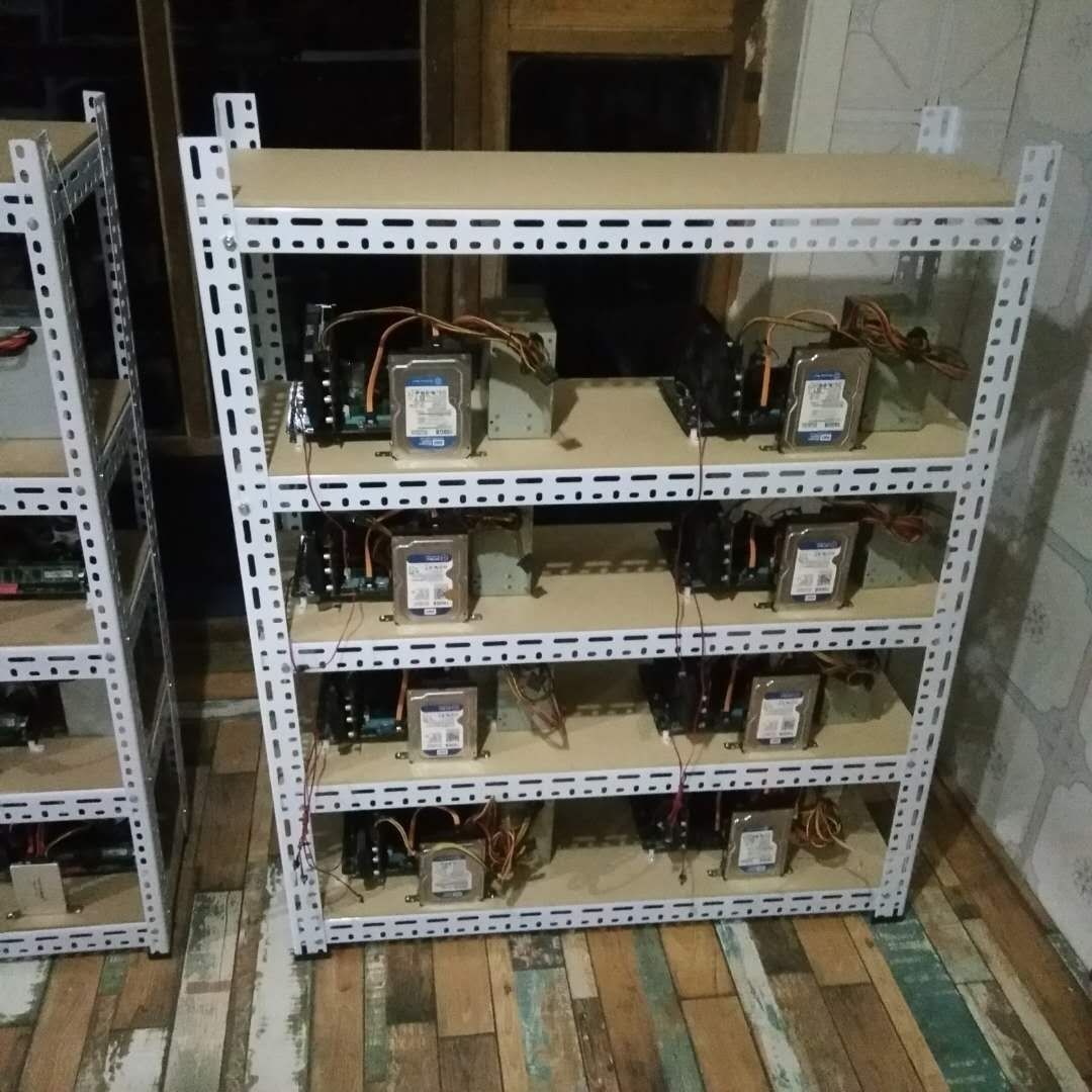 工作室电脑架裸机机箱架多开dnf搬砖主板显卡架多层主机架