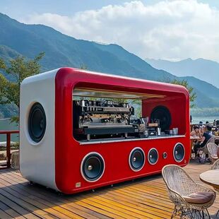 可定制户外移动景区公园售货亭售卖售票亭报刊亭岗亭定制