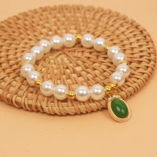 小猫戴的项链宠物项圈小狗狗猫咪宝石珠光珍珠项链脖圈饰品比熊泰