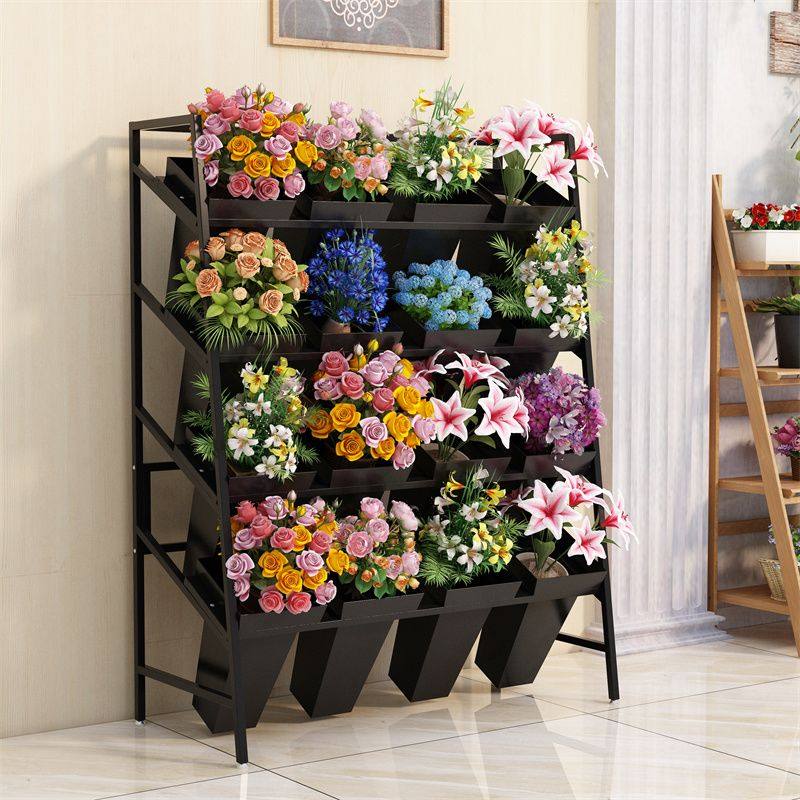 花店花架子组合阳台式鲜花塑料客厅花桶架可移动轻奢铁艺展示,鲜花速递/花卉仿真/绿植园艺,花架,淘宝优惠券,粉丝福利购,淘宝优惠卷