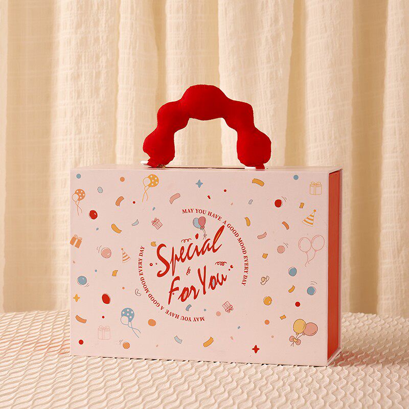 礼物盒仪式感礼品手提式喜糖盒高级感伴手礼盒生日礼品包装空盒子