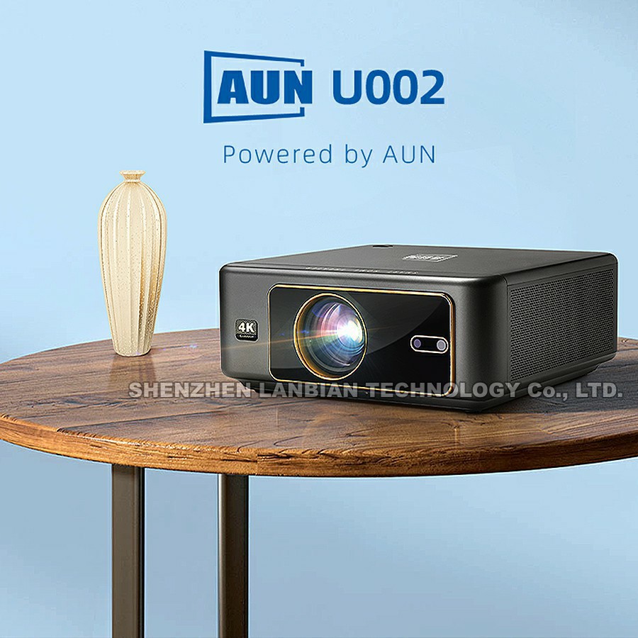aun投影仪机u002安卓13顶配2+32g4k全高清1080p海外dlp平替3d