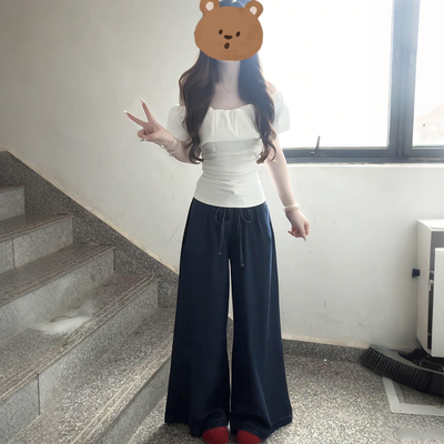 【赠送运费险】荷叶边短袖T恤