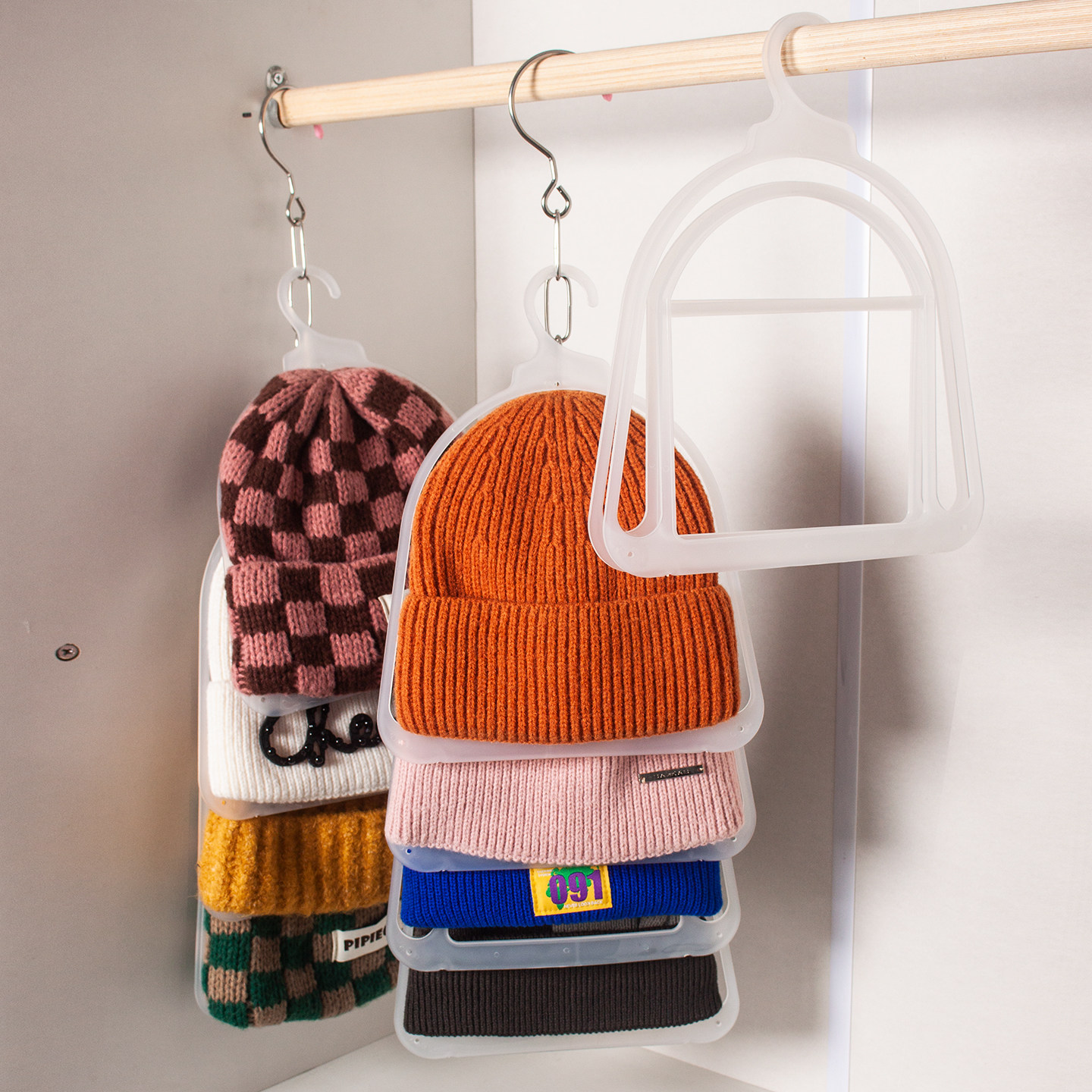 帽子收纳挂毛线帽神器针织帽挂架羊毛帽帽托架围巾挂钩泳衣泳帽架,收纳整理,帽子收纳架,淘宝优惠券,粉丝福利购,淘宝优惠卷