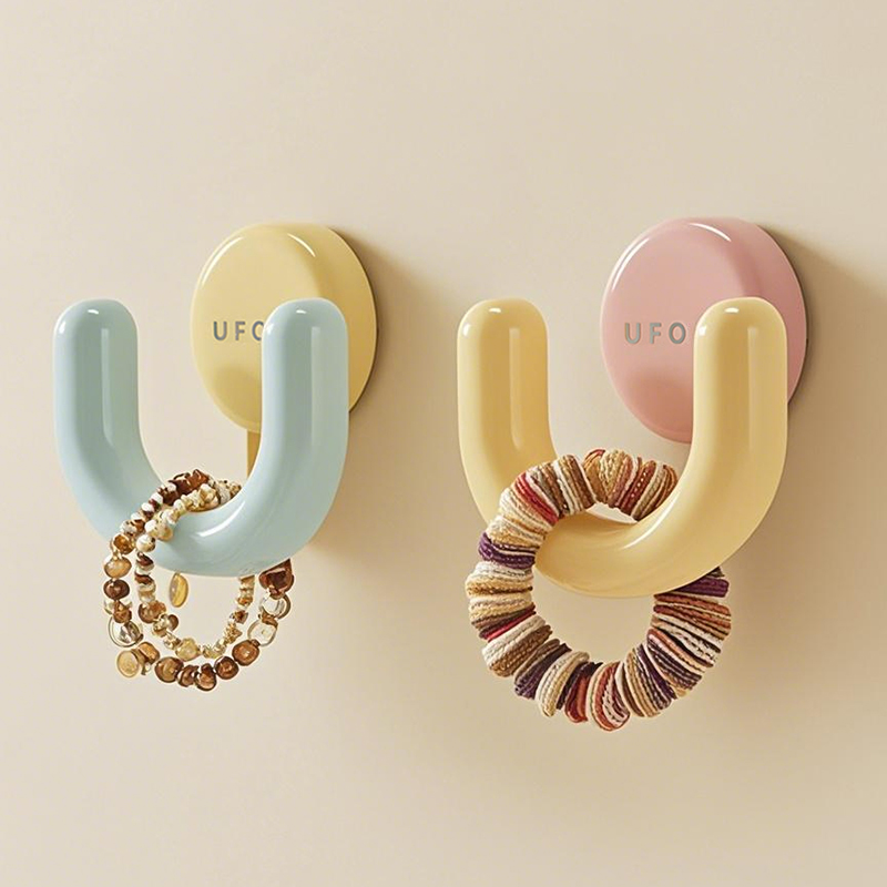 浴室发圈收纳发箍头绳吸盘挂钩