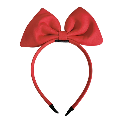 2023年新款红色蝴蝶结发箍女