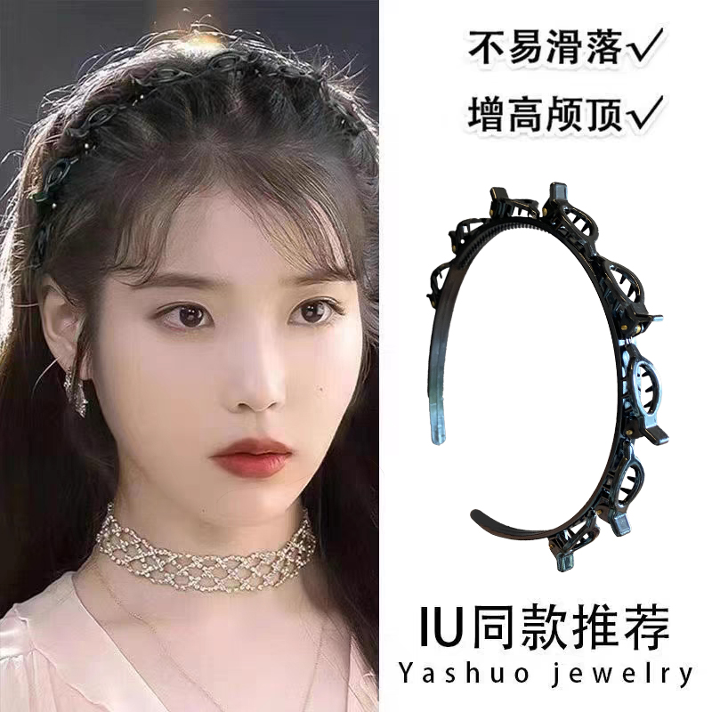 春夏编发发箍女款2024新款