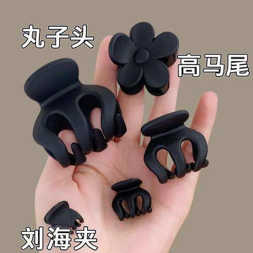 丸子头发夹女抓夹小夹子头饰