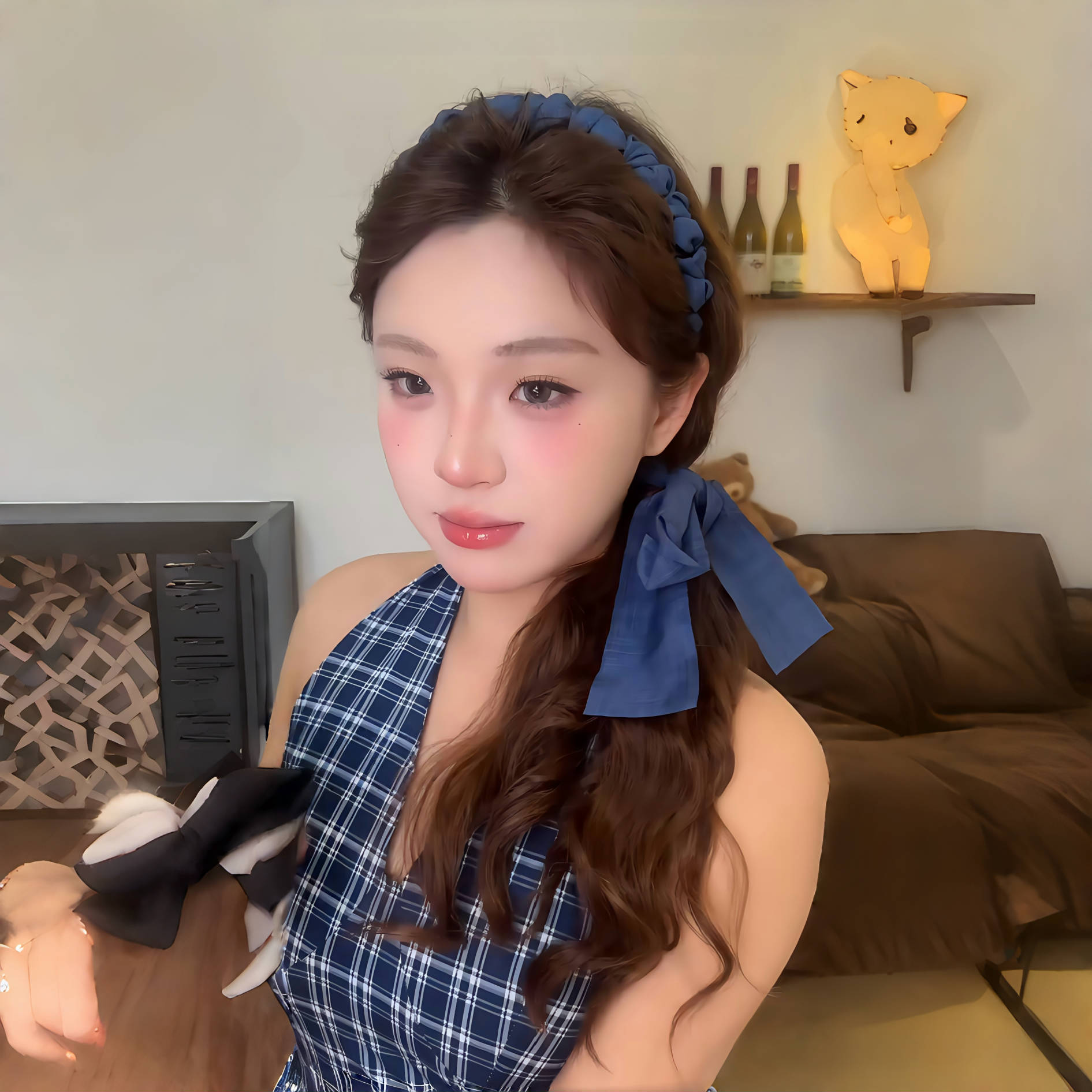 飘带发箍女发卡编发发带丝巾头箍